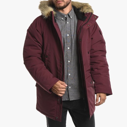 Kurtka męska Carhartt WIP Anchorage Parka I027126 MERLOT/BLACK Carhartt Wip   sneakerstudio.pl