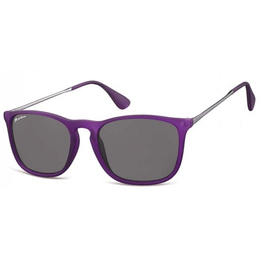 Okulary Montana S34C przeciwsłoneczne fioletowe nerdy wayfarer    Stylion