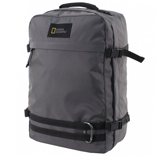 National Geographic Hybrid plecak podróżny / torba kabinowa / na laptopa 15,6" / RFID / N11801 szary  National Geographic Mały / kabinowy Apeks