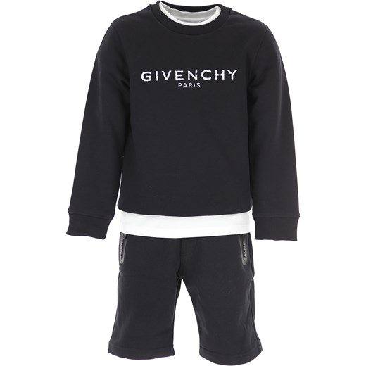 Givenchy Bluzy Dziecięce dla Chłopców, czarny, Bawełna, 2019, 10Y 12Y 14Y 4Y 5Y 6Y 8Y  Givenchy 8Y RAFFAELLO NETWORK