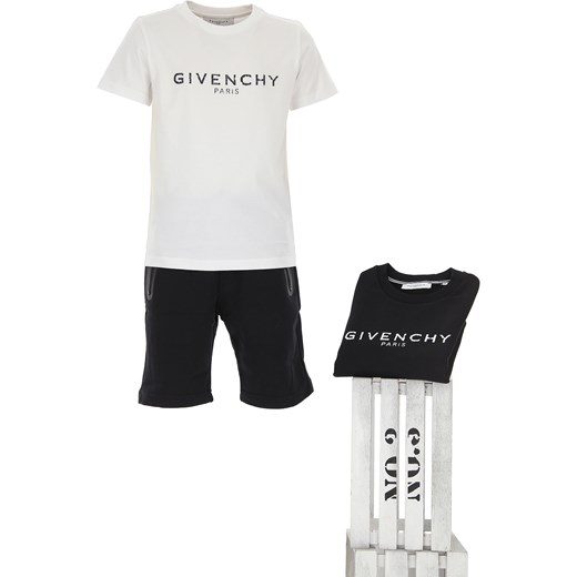 Givenchy Koszulka Dziecięca dla Chłopców Na Wyprzedaży, biały, Bawełna, 2019, 6Y 8Y
