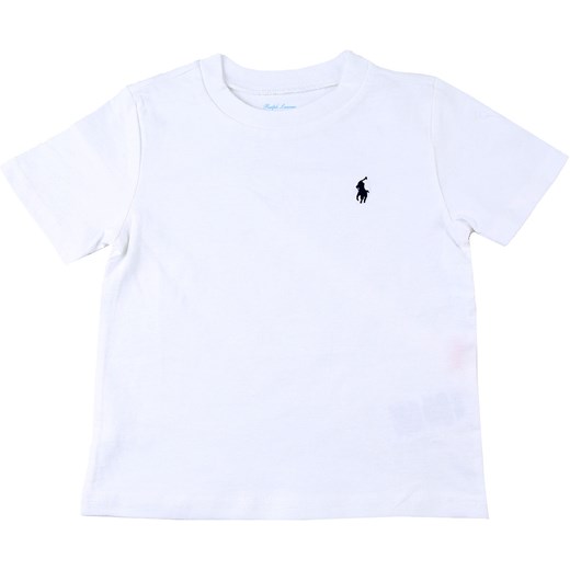 Ralph Lauren Koszulka Niemowlęca dla Chłopców, biały, Bawełna, 2019, 12 M 18M 2Y 6M 9M Ralph Lauren  12 m RAFFAELLO NETWORK