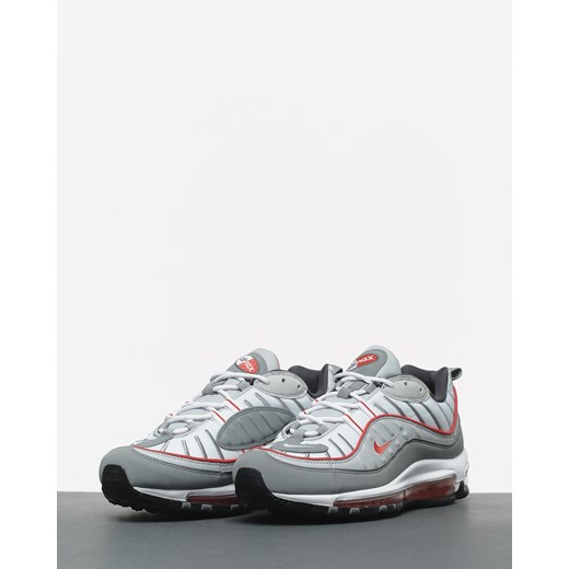Buty Nike Air Max 98 (particle grey/track red iron grey) Nike  45.5 Roots On The Roof