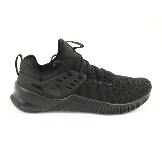 Buty sportowe męskie Nike jesienne czarne wiązane 