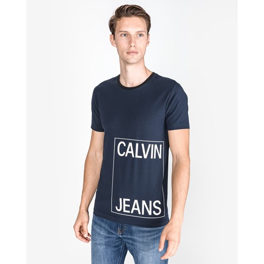T-shirt męski Calvin Klein granatowy 