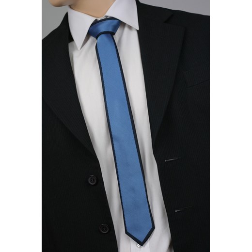 Krawat ozdobny Chattier KRCH0665 jegoszafa-pl niebieski kolekcja