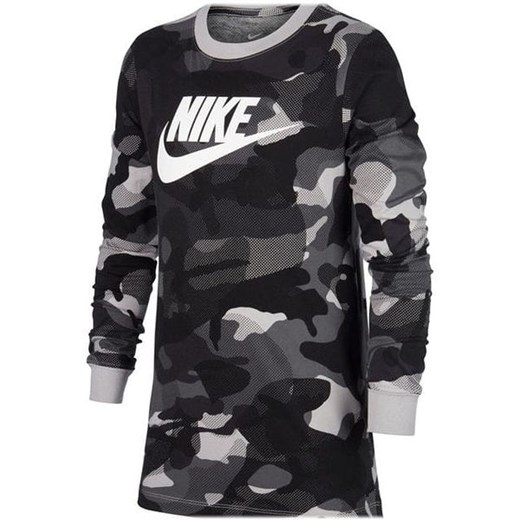 Nike t-shirt chłopięce z długim rękawem na wiosnę 