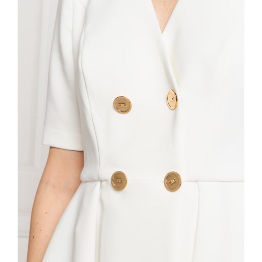 Sukienka Elisabetta Franchi biała mini elegancka 
