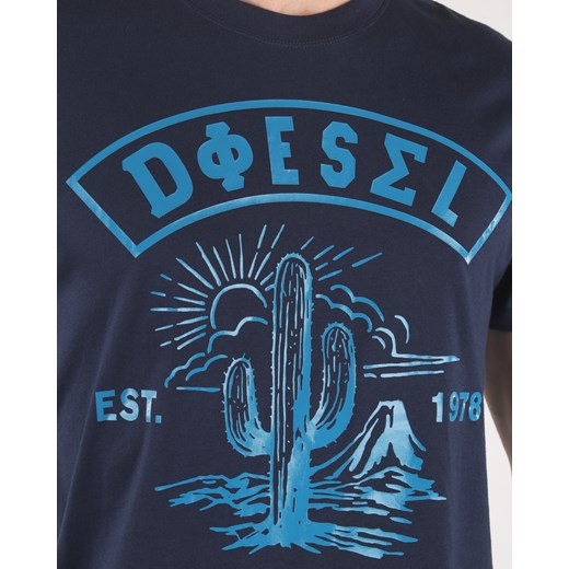 Diesel Diego Koszulka Niebieski