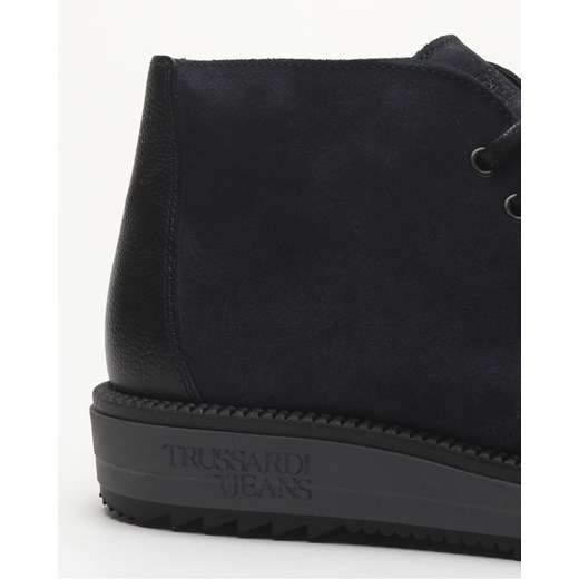 Trussardi Jeans Buty do kostki Czarny