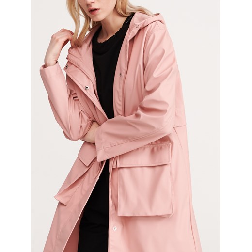 Płaszcz damski Reserved różowy 