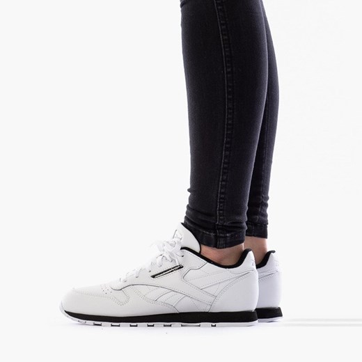 Buty sportowe damskie Reebok Classic płaskie białe 