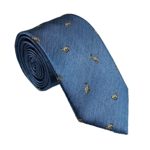 Krawat Luma Milanówek w abstrakcyjnym wzorze 