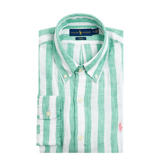 Koszula lniana o kroju slim fit  Polo Ralph Lauren XL Peek&Cloppenburg 