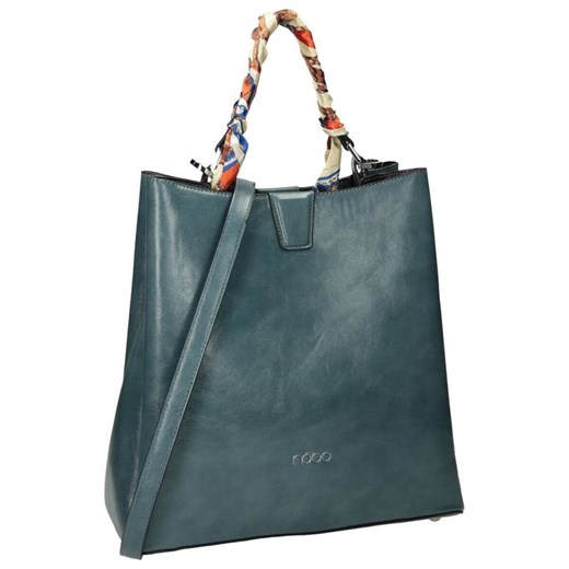Shopper bag Nobo duża ze skóry ekologicznej 