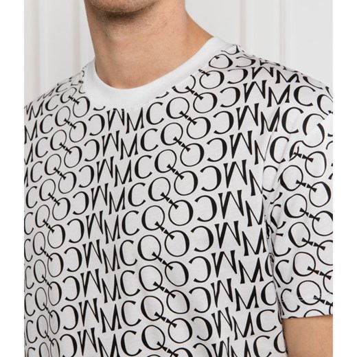 T-shirt męski McQ Alexander McQueen młodzieżowy z krótkim rękawem 