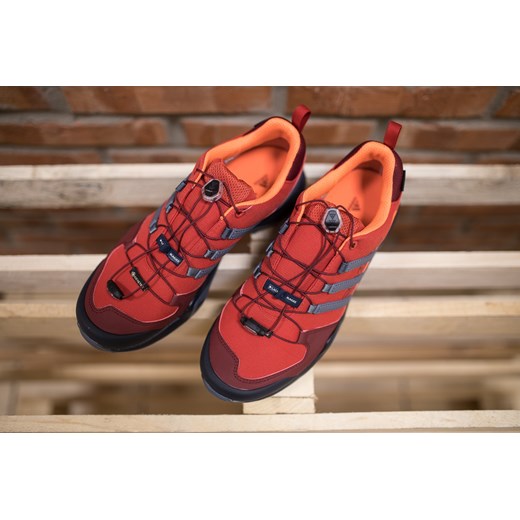 Buty sportowe męskie Adidas terrex czerwone wiązane 