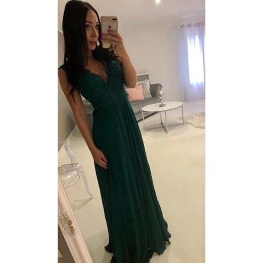 Sukienka Dioa Fashion bez wzorów bez rękawów maxi