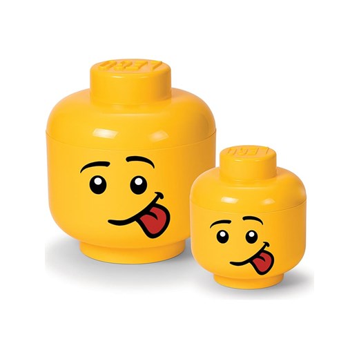 Pojemnik  "Silly" w kolorze żółtym - wys. 27,1 x Ø 24 cm Lego  OneSize wyprzedaż Limango Polska 