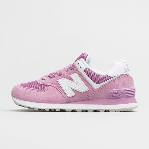 Buty sportowe damskie New Balance w stylu casual sznurowane bez wzorów wiosenne 