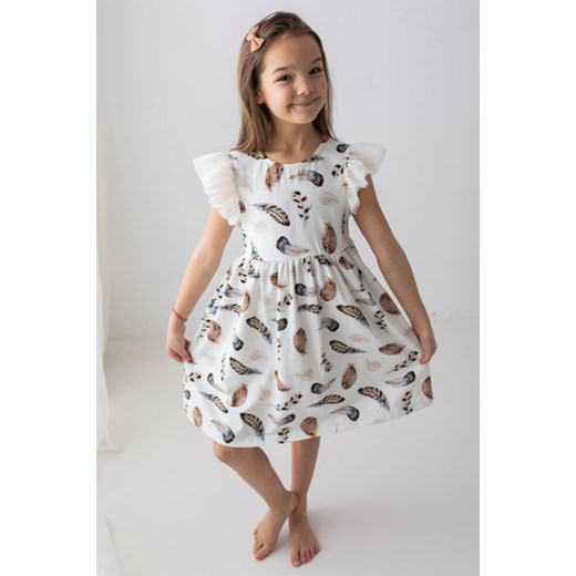 Sukienka dziewczęca Myprincess / Lily Grey biała na wiosnę 