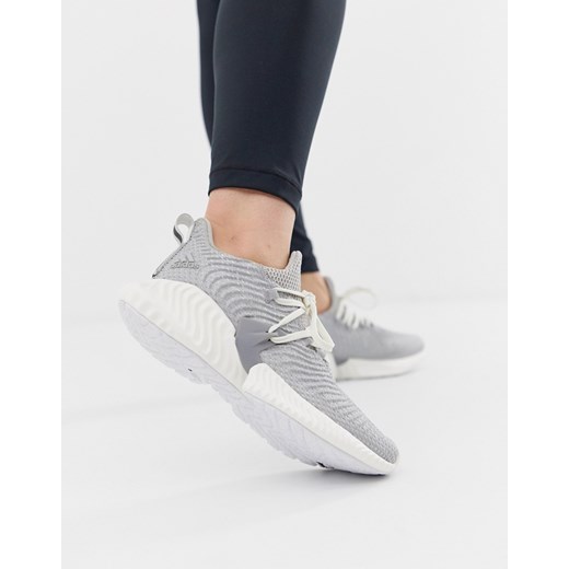 adidas – Running Alphabounce Instinct – Szare buty sportowe-Szary