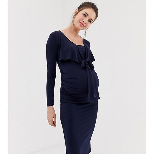 Sukienka ciążowa Bluebelle Maternity gładka 