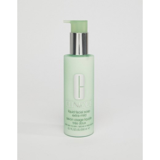 Clinique – Liquid Facial Soap Extra Mild 200ml – Łagodne mydło do twarzy w płynie-Bezbarwny