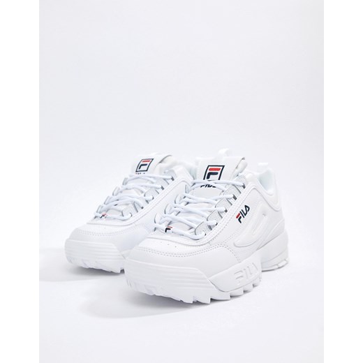 Fila – Disruptor – Białe buty sportowe-Biały