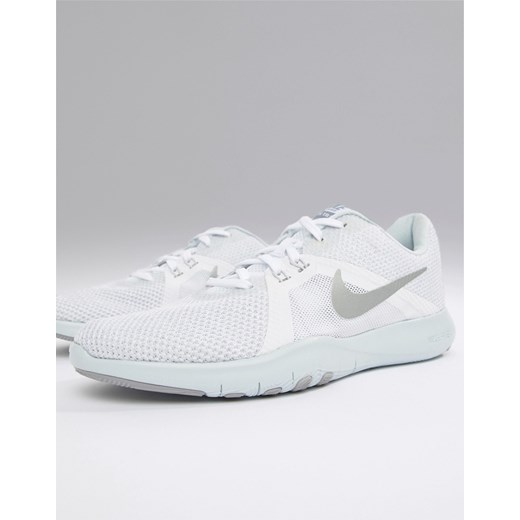 Nike – Training – Flex – Białe buty sportowe-Biały