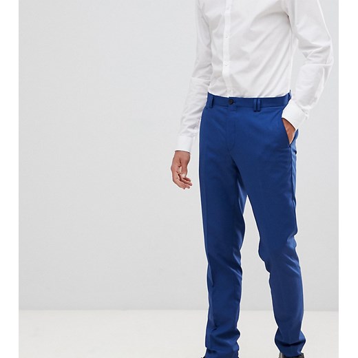 Noak – Niebieskie obcisłe spodnie garniturowe