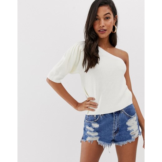 Sweter damski Asos Design Odzież Damska DN biały NSNR Sweter damski Asos Design Odzież Damska DN biały NSNR