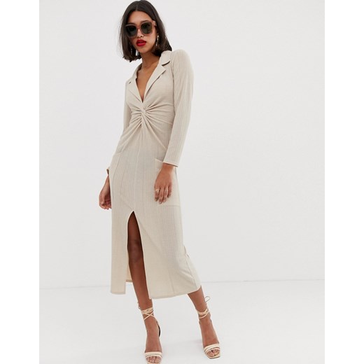 Sukienka Asos Design Odzież Damska IR beżowy TGBL Sukienka Asos Design Odzież Damska IR beżowy TGBL