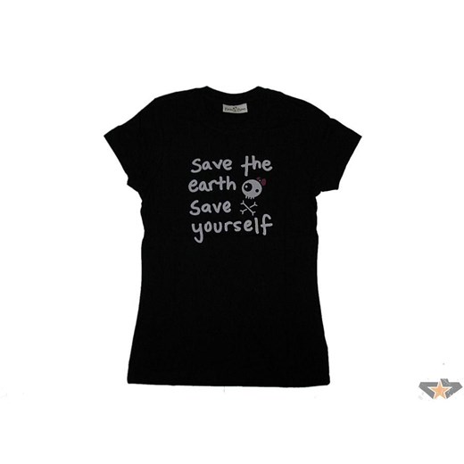 koszulka damskie OSIRIS - B.B. Save the Earth - Black 