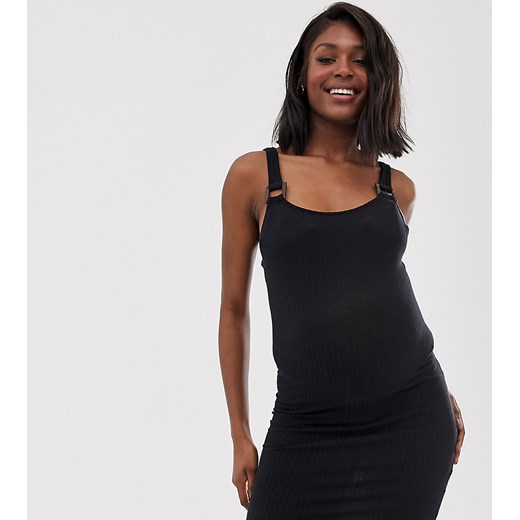 Sukienka ciążowa New Look Maternity czarna 