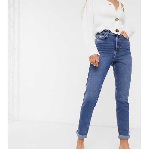 New Look Tall – Niebieskie jeansy mom