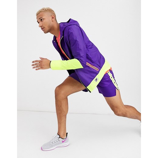 Nike Running Run Wild Pack Shield – Fioletowa kurtka-Fioletowy