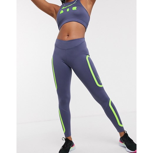 Nike Running – Future Air – Niebieskie legginsy