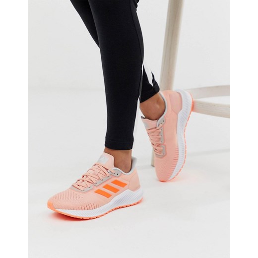 adidas – Running – solar ride – Różowe buty sportowe-Różowy