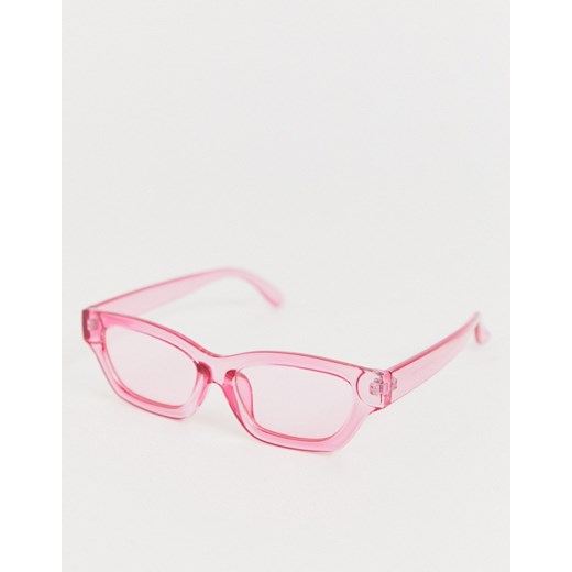 AJ Morgan – Różowe kwadratowe okulary przeciwsłoneczne-Różowy