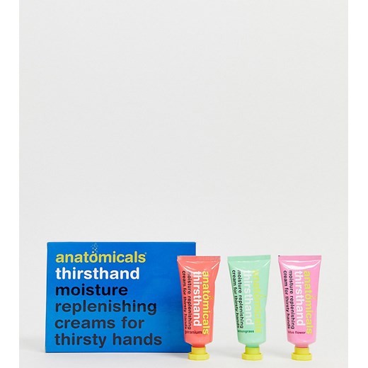 Anatomicals –Replenishing Cream For Thirsty Hands Zestaw kremów do rąk-Bezbarwny