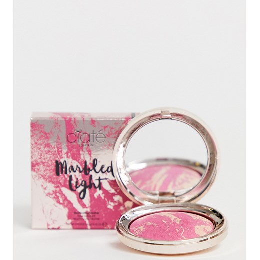 Ciate London X ASOS EXCLUSIVE – Marbled Light Illuminating Blush – Rozświetlający róż do policzków – Bloom-Różowy