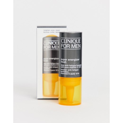 Clinique – Booster dla mężczyzn For Men Super Energizer Fresh Booster with Vitamin C 10%, 8,5 ml-Brak koloru
