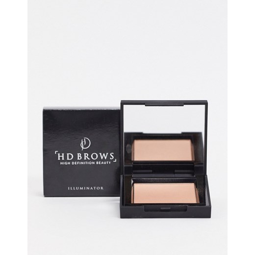 HD Brows – Rozświetlacz w pudrze-Srebrny