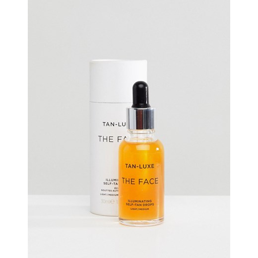 Tan Luxe – The Face – Rozświetlające serum samoopalające, odcień jasny/średni 30 ml-Brak koloru