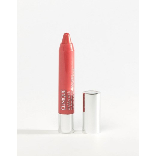 Clinique – Chubby Stick – Moisturizing Lip Colour Balm – Nawilżający i koloryzujący balsam do ust w kredce w odcieniu Mighty Mimosa-Żółty