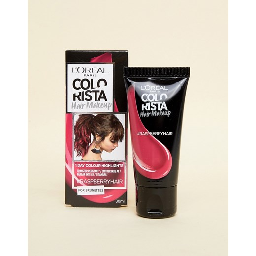 L'Oreal Paris – Colorista Hair Makeup – Tymczasowa koloryzacja dla brunetek w odcieniu Raspberry Pink-Różowy
