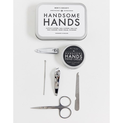 Men's Society Handsome Hands Manicure Kit zestaw do manicure-Brak koloru
