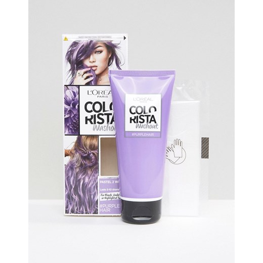 L'Oreal Paris – Colorista Wash Out – Zmywalna farba do włosów – Purple-Fioletowy