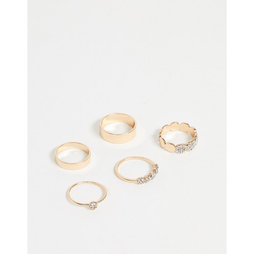 ALDO – Andinum – Zestaw pierścionków w kolorze złotym